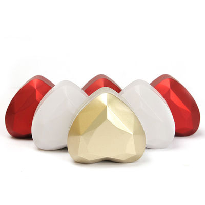 अनुकूलन योग्य प्रीमियम दिल के आकार का आभूषण हार रिंग बॉक्स पैकेजिंग लोगो के साथ