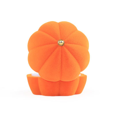 हेलोवीन के लिए अनुकूलित प्रीमियम व्यक्तिगत मखमली अंगूठी बॉक्स आभूषण पैकेजिंग